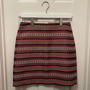 Patterned Loft Skirt, 2 Petite